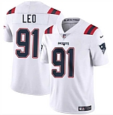 Men & Women & Youth New England Patriots #91 Titus Leo White 2025 Vapor Limited Stitched Jersey,baseball caps,new era cap wholesale,wholesale hats